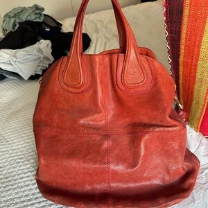 Givenchy Burnt Orange Leather Tote